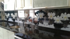 Mutfak tezgah aras cam panel rnekleri